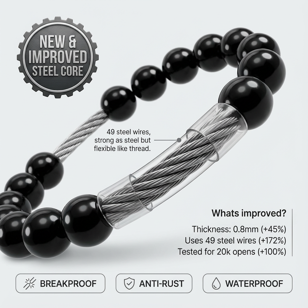 Triple Protaction Bracelet with Magsnap