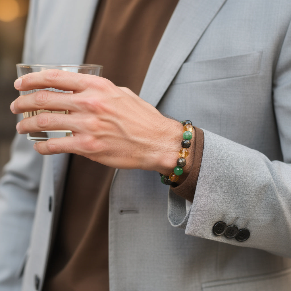 Money Wealth Success Bracelet with Magsnap